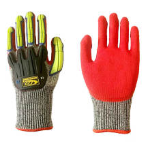 Anti Vibration Oil and Gas Safety Glove Mechanics Impact Resistant Work Glove